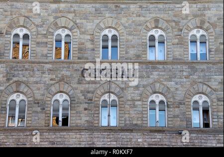 Palazzo delle Assicurazioni in Florenz Stockfoto