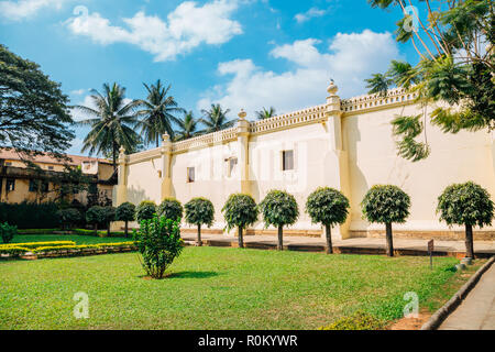 Tipu Sultan's Summer Palace in Bangalore, Indien Stockfoto