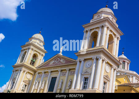 St. Maurice Kathedrale von Porto Maurizio an der italienischen Riviera in der Provinz Imperia, Ligurien, Italien Stockfoto