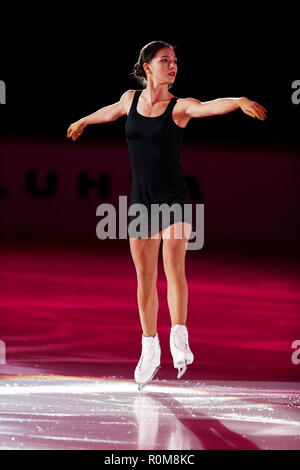 Helsinki, Finnland. 4 Nov, 2018. Stanislava Konstantinova (RUS) Eiskunstlauf: ISU Grand Prix 2018/2019 "ISU-GP in Helsinki 2018" Ausstellung Gala an der Helsinki Ice Hall in Helsinki, Finnland. Credit: mutsu Kawamori/LBA/Alamy leben Nachrichten Stockfoto