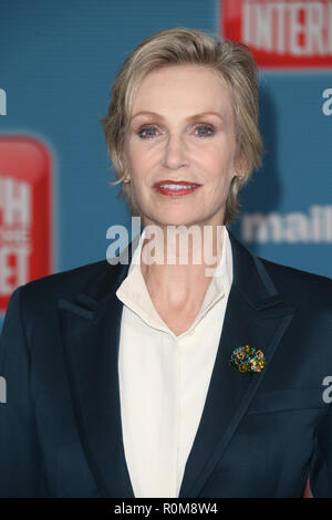 Los Angeles, Kalifornien, USA. 5 Nov, 2018. Jane Lynch im LA Premiere von Ralph bricht das Internet in Los Angeles, Kalifornien am 5. November 2018. Credit: Faye Sadou/Medien Punch/Alamy leben Nachrichten Stockfoto