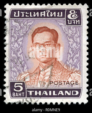 Briefmarke aus Thailand in den König Bhumibol Adulyadej (1972-1979) Serie 1972 ausgestellt Stockfoto