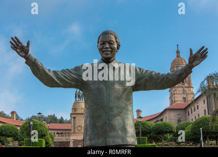 Blick von der Union Buildings, Pretoria, Südafrika Stockfoto