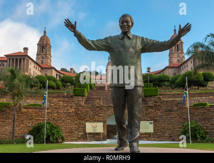 Blick von der Union Buildings, Pretoria, Südafrika Stockfoto