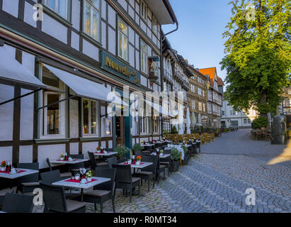 Historische Stadt in Goslar, Deutschland Stockfoto