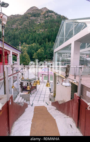Gangotri Tempel Ghat - Uttrakhand Stockfoto