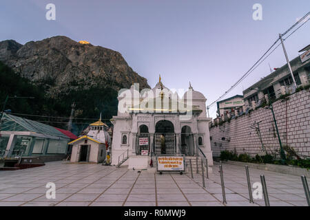 Gangotri Tempel Ghat - Uttrakhand Stockfoto