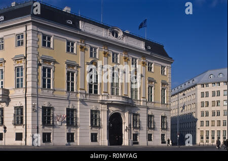 Wien, Bundeskanzleramt am Ballhausplatz - Wien, Bundeskanzleramt Stockfoto