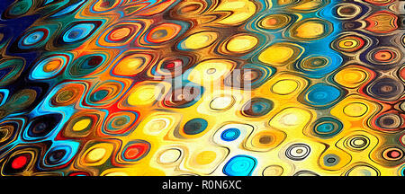 Öl Malerei abstrakt Hintergrund in der Mode Impressionismus Stil. Hand gezeichneten Muster für die Gestaltung der Arbeit. Vorlage für die Einrichtung drucken Produkte. Moderne contemp Stockfoto
