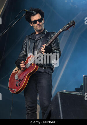 Black Rebel Motorcycle Club Standon calling 2018 Stockfoto