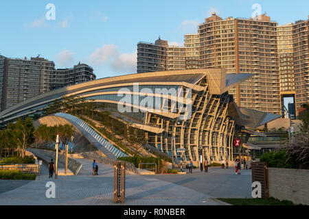 High Speed Rail Station Kowloon Hong Kong Stockfoto