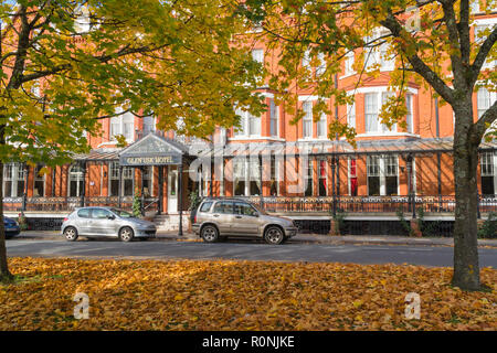 Glen Usk Hotel South Crescent Llandrindod Wells Powys Wales UK Stockfoto