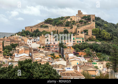 Capdepera, Schloss von Capdepra, Balearen, Spanien, Europa Stockfoto