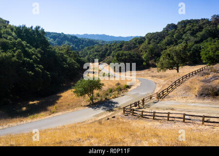 Landschaft in Palo Alto Ausläufer Park, San Francisco Bay Area, Kalifornien Stockfoto
