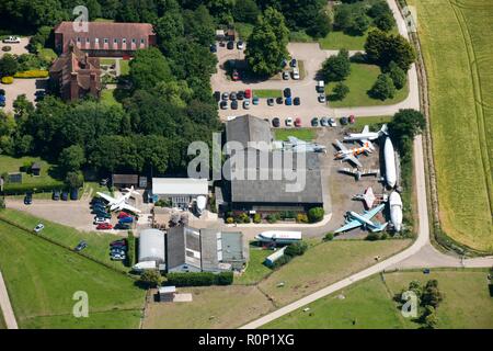 De Havilland aircraft Museum, Salisbury Hall, London Colney, Hertfordshire, 2014. Schöpfer: Historisches England Fotograf. Stockfoto