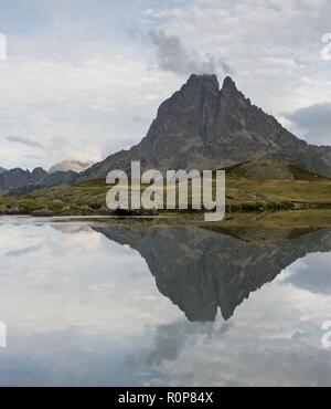 Die Ossau Tal Stockfoto