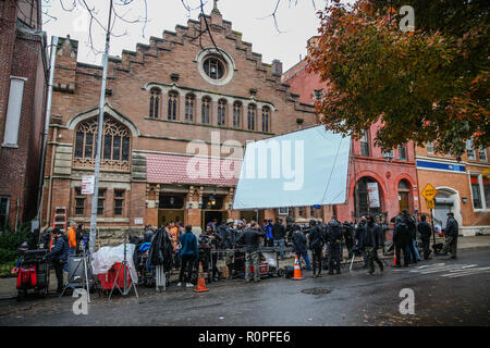 New York, USA. 6. November 2018. Blick auf Gott Vater von Harlem Aufnahme in Harlem in New York City am Dienstag, 06. (Foto: Vanessa Carvalho/Brasilien Foto Presse) Credit: Brasilien Foto Presse/Alamy leben Nachrichten Stockfoto