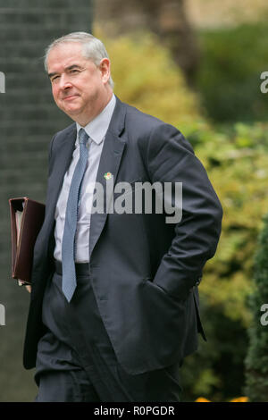 London, Großbritannien. 6. November 2018. Geoffrey Cox QC MP Attorney General Credit: Amer ghazzal/Alamy leben Nachrichten Stockfoto