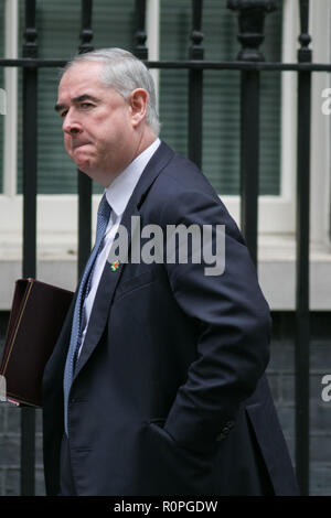 London, Großbritannien. 6. November 2018. Geoffrey Cox QC MP Attorney General Credit: Amer ghazzal/Alamy leben Nachrichten Stockfoto