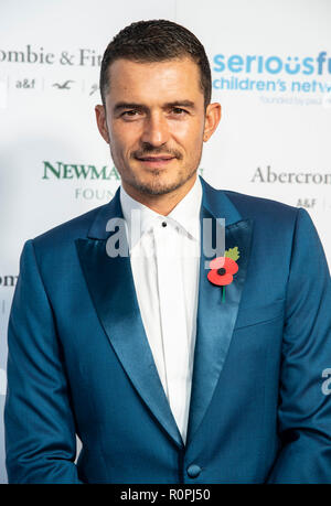 London, Großbritannien. 6. November 2018. Orlando Bloom besucht die SeriousFun London Gala 2018 im Roundhouse am 6. November in London, England 2018. Credit: Gary Mitchell, GMP-Media/Alamy leben Nachrichten Stockfoto