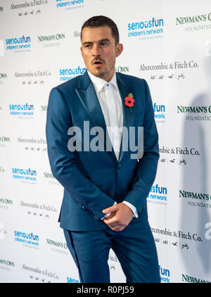 London, Großbritannien. 6. November 2018. Orlando Bloom besucht die SeriousFun London Gala 2018 im Roundhouse am 6. November in London, England 2018. Credit: Gary Mitchell, GMP-Media/Alamy leben Nachrichten Stockfoto