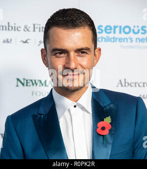 Orlando Bloom besucht die SeriousFun London Gala 2018 im Roundhouse. Stockfoto