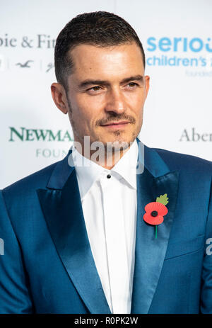 Orlando Bloom besucht die SeriousFun London Gala 2018 im Roundhouse. Stockfoto