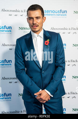 Orlando Bloom besucht die SeriousFun London Gala 2018 im Roundhouse. Stockfoto