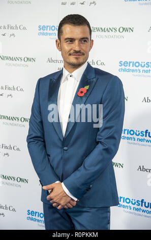 London, Großbritannien. 6 Nov, 2018. Orlando Bloom besucht die SeriousFun London Gala 2018 im Roundhouse Credit: Gary Mitchell/SOPA Images/ZUMA Draht/Alamy leben Nachrichten Stockfoto