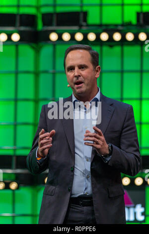 Lissabon, Portugal. November 05, 2018. Lissabon, Portugal. Bürgermeister von Lissabon, Fernando Medina bei Web-Gipfel 2018 Credit: Alexandre Sousa/Alamy leben Nachrichten Stockfoto