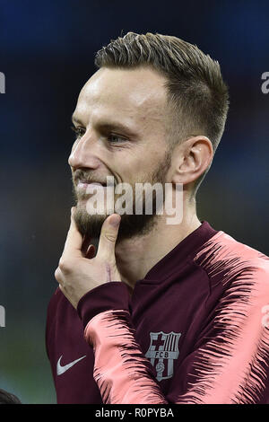 Mailand, Italien. 6. Nov 2018. b4 während der UEFA Champions League Spiel zwischen Inter Mailand und Barcelona im Stadio San Siro, Mailand, Italien am 6. November 2018. Foto von Giuseppe Maffia. Credit: UK Sport Pics Ltd/Alamy leben Nachrichten Stockfoto