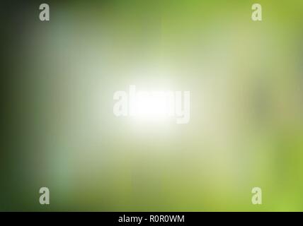 Abstrakte verschwommen Verlaufsgitter Hintergrund in hellem und pastellgrünen Farben. Bunte smooth banner Vorlage. Leicht bearbeitbaren weichen farbigen Vektor illust Stock Vektor
