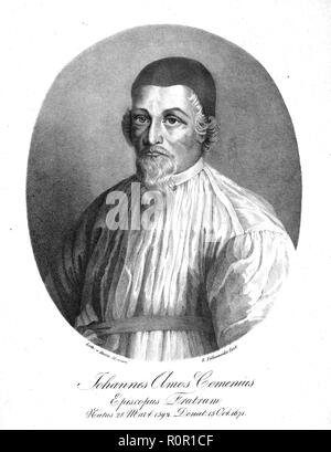 "Johannes Amos Comenius', (Anfang 19. Jahrhundert). Schöpfer: Hosch Merian. Stockfoto