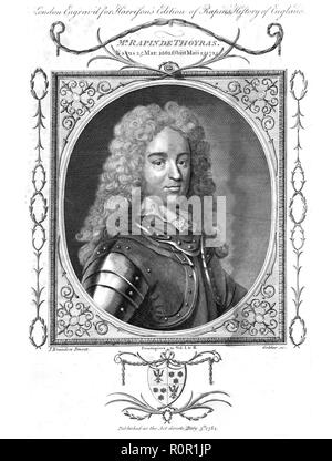 'Mr Rapin De Thoyras', (1784). Schöpfer: John goldar. Stockfoto