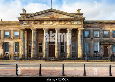 Ursprüngliche Gebäude verwendet, da das Hohe Gericht von Justiciary, Saltmarket, Glasgow, Schottland Stockfoto