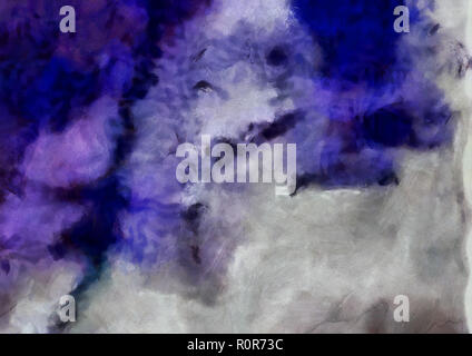 Kreative abstrakte Malerei Hintergrund in Öl. Texturierte Pinselstriche von Farbe. Bunte Design Pattern. Künstlerische Zeichnung grunge Textur. Aquarell mi Stockfoto