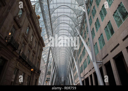 Toronto, Kanada - 10. Oktober 2018: Der Hockey Hall of Fame ist eine Eishockey museum in Toronto, Kanada Stockfoto