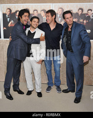 Adrian Grenier, Jerry Ferrara und Kevin Dillon - "Entourage" Premiere im Paramount StudioTheater in Los Angeles. - GrenierAdri Stockfoto