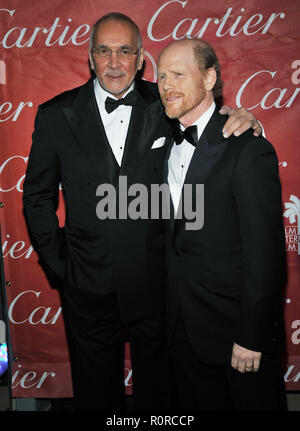 Frank Langella und Ron Howard - 20. Ann. Der Palm Springs Film Festival im Palm Springs Convention Center. - LangellaFra Stockfoto