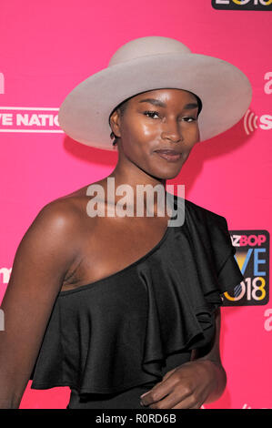 NEW YORK, NEW YORK - November 04: Damaris Lewis besucht KIDZ BOP Live im Beacon Theater am 4. November 2018 in New York City. Stockfoto