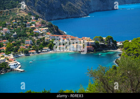 Assos, Kefalonia, Geek, Inseln, Griechenland Stockfoto