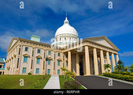 Capitol, Regierungsgebäude in Ngerulmud, Palau, Mikronesien | Das Capitol, Sitz der Regierung, Ngerulmud, Palau, Mikronesien Stockfoto