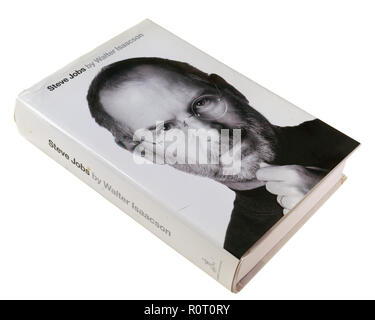 Steve Jobs Biografie von Walter Isaacson Stockfoto