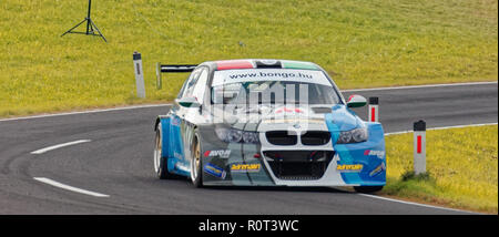 Esthofen-Sankt Agatha, Österreich 2017-09-24: Erste Runde der Internationalen FIA Hillclimb Cup, Motorsport Racing, Bergrennen Österreich Stockfoto