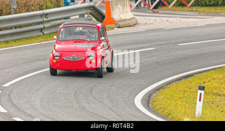 Esthofen-Sankt Agatha, Österreich 2017-09-24: Zweite Runde der Internationalen FIA Hillclimb Cup, Motorsport Racing, Bergrennen Österreich Stockfoto