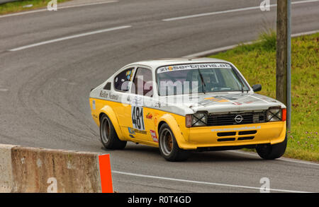 Esthofen-Sankt Agatha, Österreich 2017-09-24: Zweite Runde der Internationalen FIA Hillclimb Cup, Motorsport Racing, Bergrennen Österreich Stockfoto