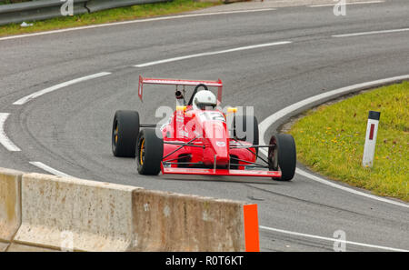 Esthofen-Sankt Agatha, Österreich 2017-09-24: Zweite Runde der Internationalen FIA Hillclimb Cup, Motorsport Racing, Bergrennen Österreich Stockfoto