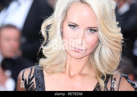 CANNES, Frankreich - 18. MAI 2018: Lady Victoria Hervey besucht das Screening von "Die wilden Birnbaum" (ahlat Agaci) während des Cannes Film Festival 2018 Stockfoto