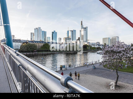 Frankfurt am Main, Hessen, Deutschland Stockfoto