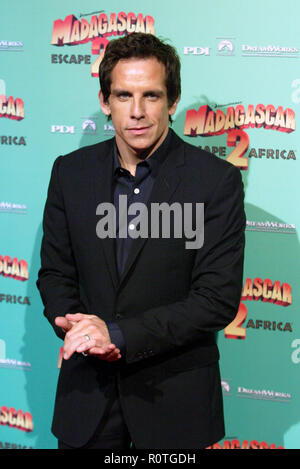 Ben Stiller die Premiere von Madagascar: Escape 2 Africa am Staatstheater. Sydney, Australien. 17.11.08. Stockfoto